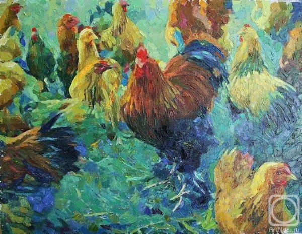 Poule-re художник