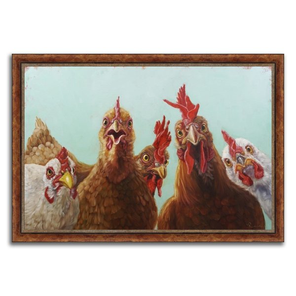 Постер курица