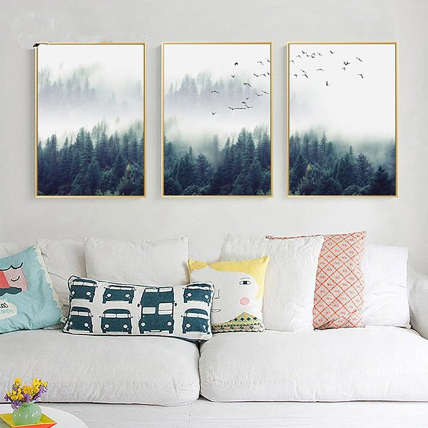 Картины природы в скандинавском стиле