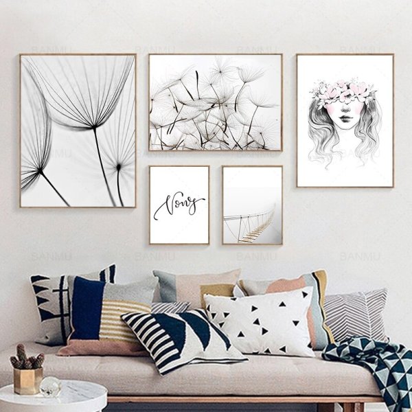 Абстракция в скандинавском стиле