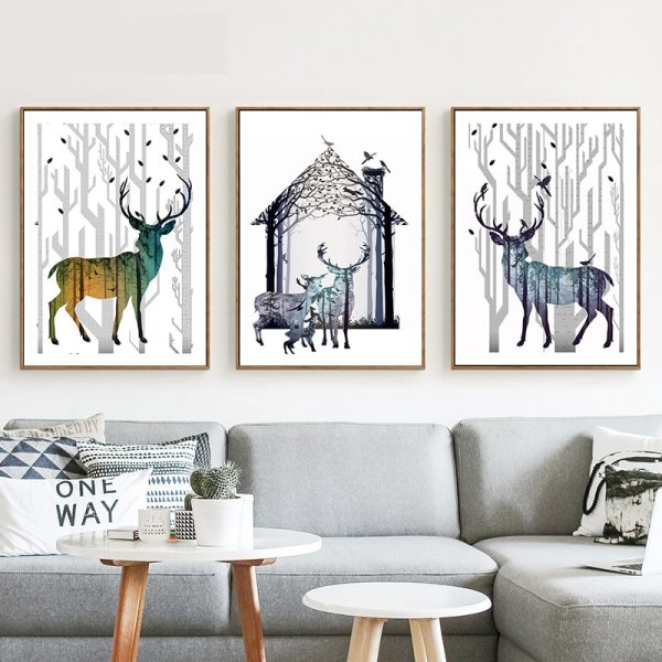 Панно в скандинавском стиле