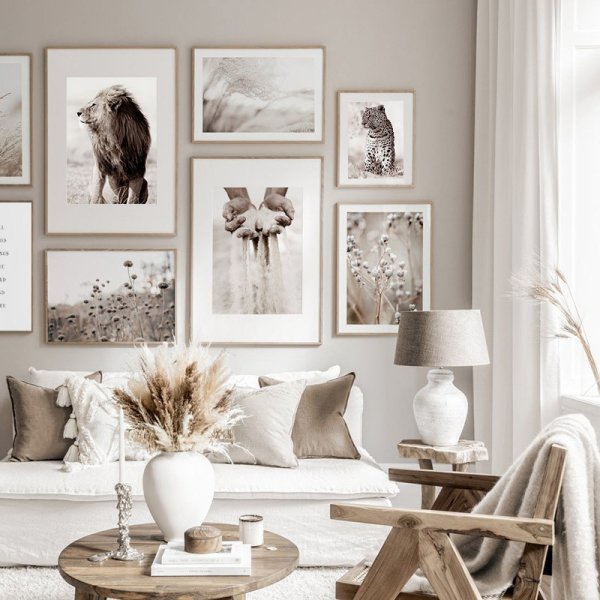 Сканди картины в интерьере