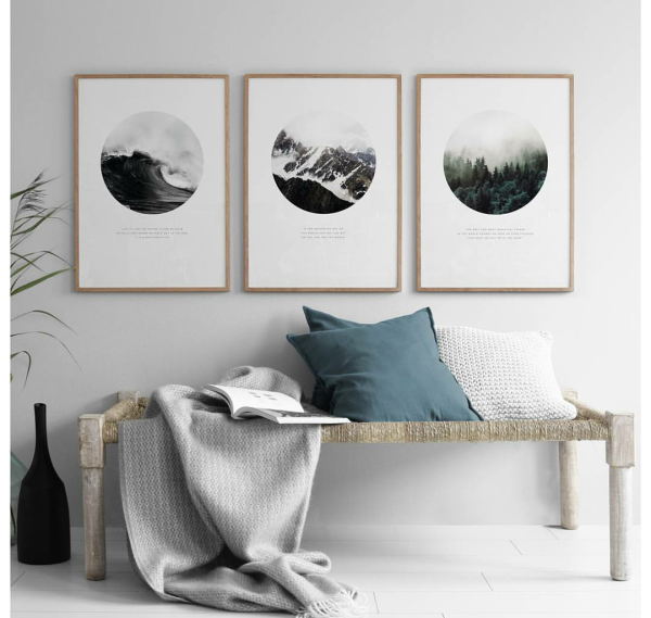 Постеры для интерьера в скандинавском стиле