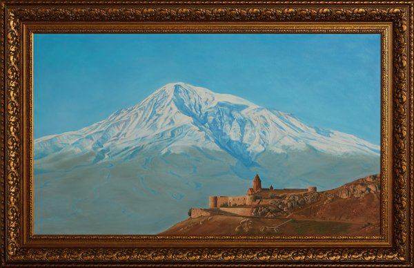 Гора Арарат холст масло
