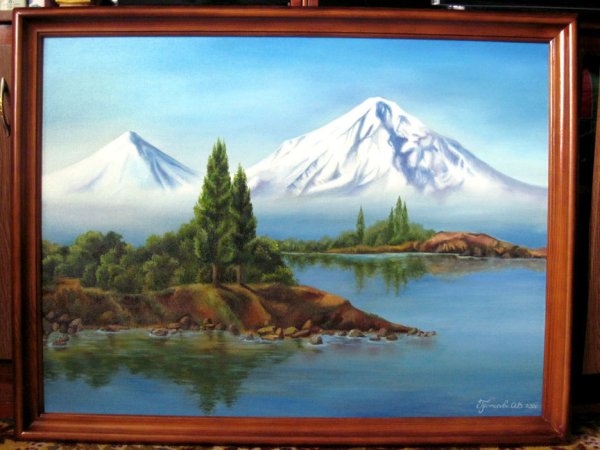 Армения гора Арарат маки