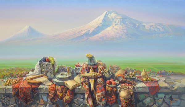 Гора Арарат картина