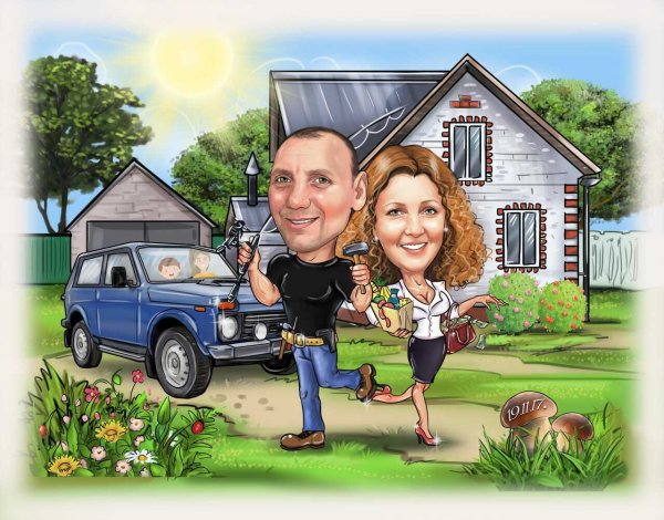 Шарж по фото