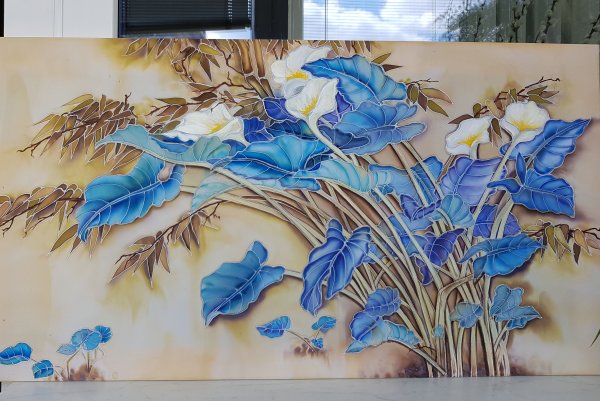 Роспись в технике батик