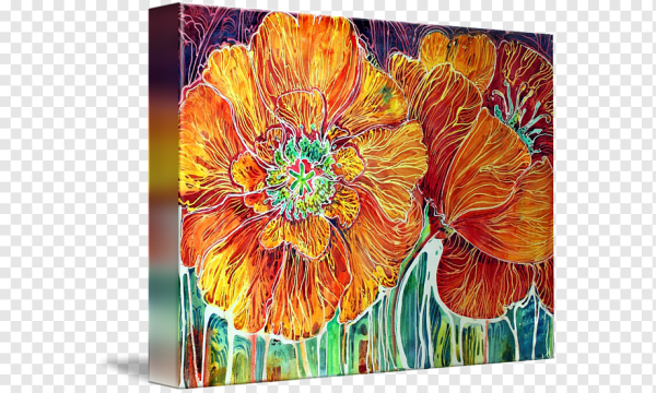 Многослойный холодный батик