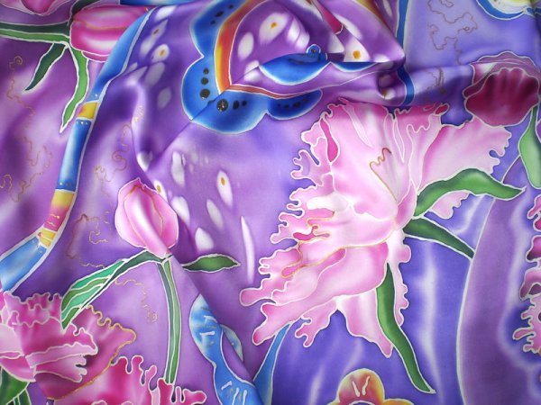 Виктория Кравченко офортный батик