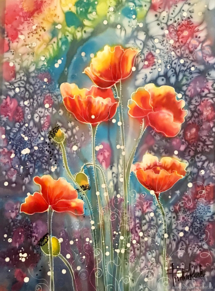 Кривощекова Анна витражная роспись