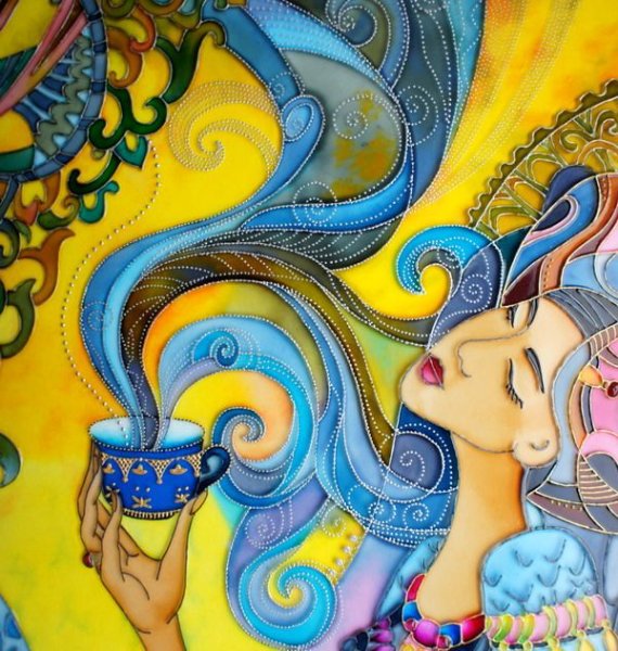 Лебедь в графике