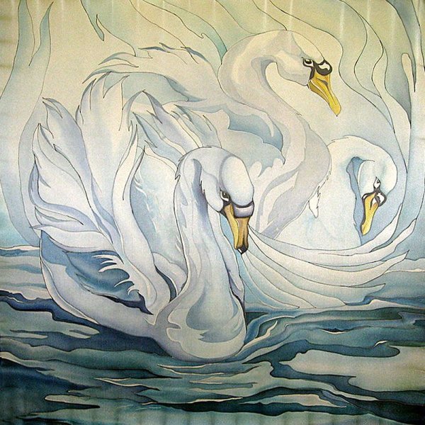 Лариса Столярова батик