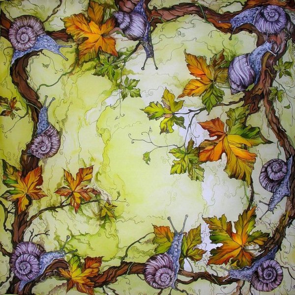 Батик Елены Широковой