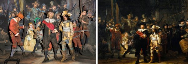 Рембрандт ночной дозор 1642