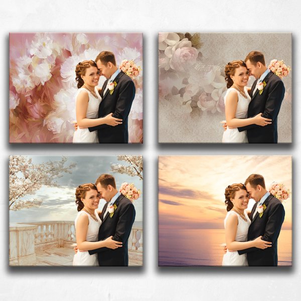 Печать на холсте