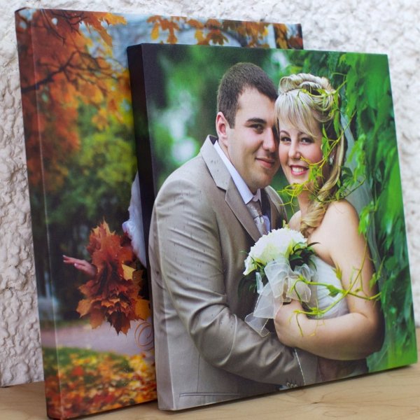 Печать на холсте