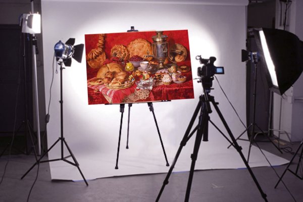 Фотография на холсте