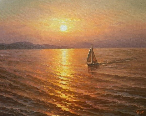 Максим Ильин художник море