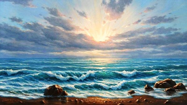 Максим Ильин морские пейзажи