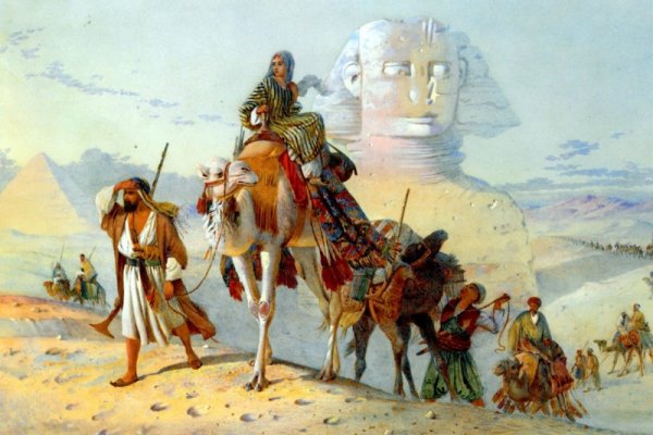 Картина Египет бедуины