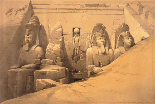 Дэвид Робертс древний Египет