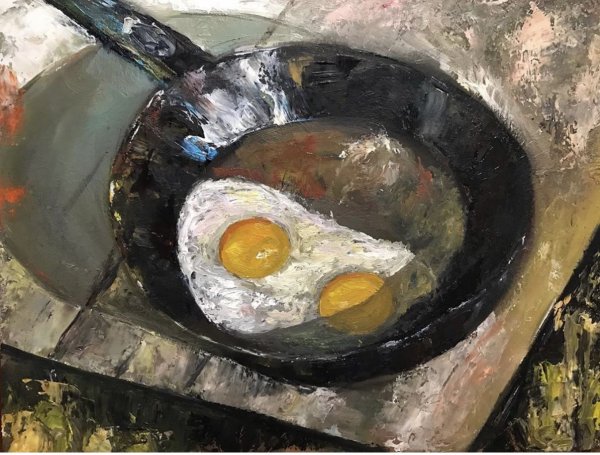 Художник Ревякин яичница