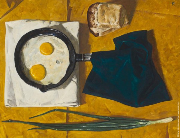 Картина яичница