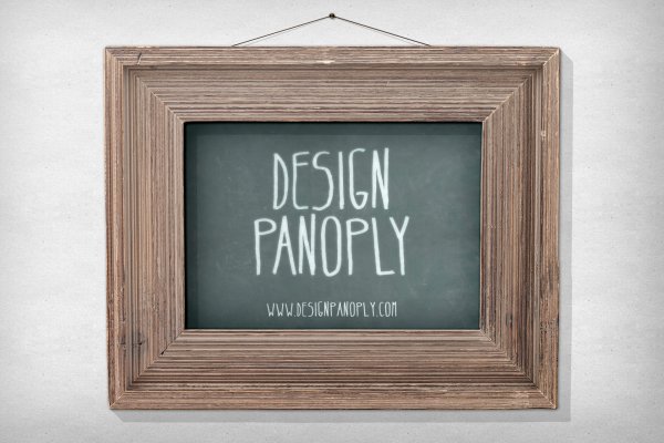 Мокап рамка для картины