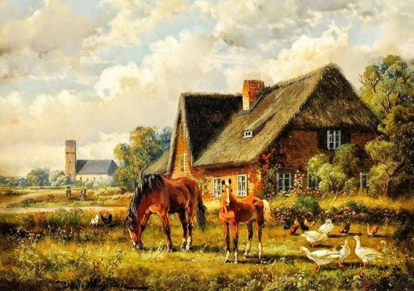 Картины Хуберта Каплан