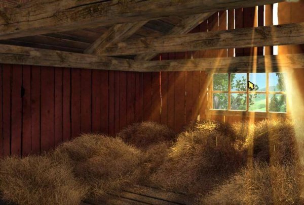 Сарай с сеновалом