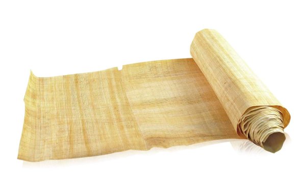Свиток из папируса древний Египет
