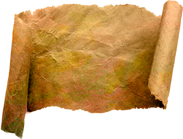 Кусок старой бумаги
