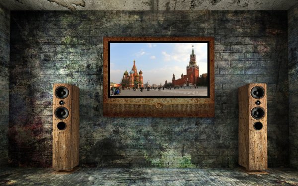 Багетная рама для телевизора