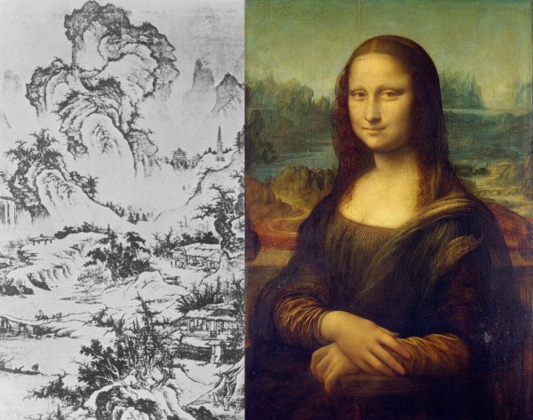Мона Лиза картина Леонардо да Винчи