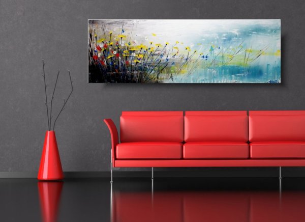 Интерьерные картины горизонтальные