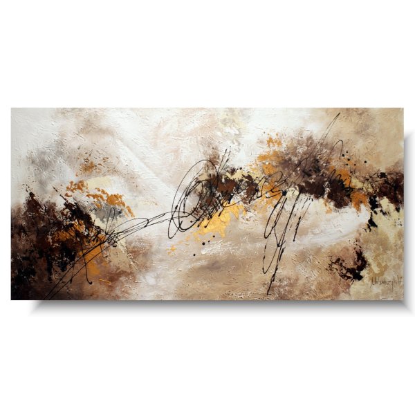 Абстракция в коричневых тонах