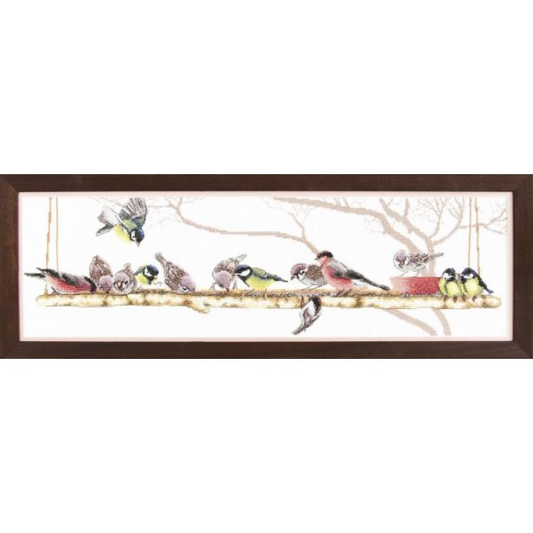 Набор для вышивания праздник птиц Чаривна Мить