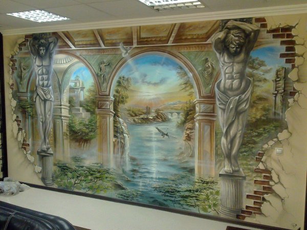 Лидия Федюрко роспись стен