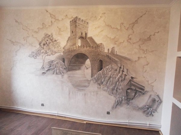 Штукатурка барельеф ВГТ