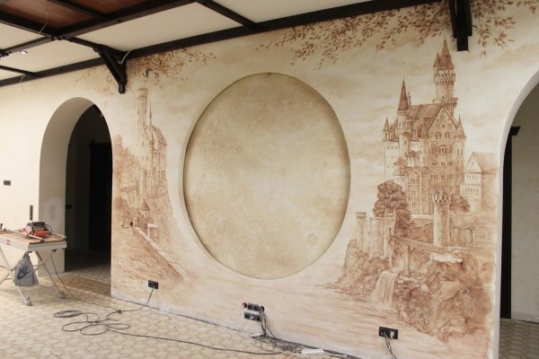 Декоративная роспись стен