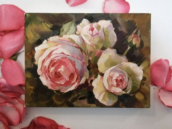 Александр Сергеев живопись цветы картины