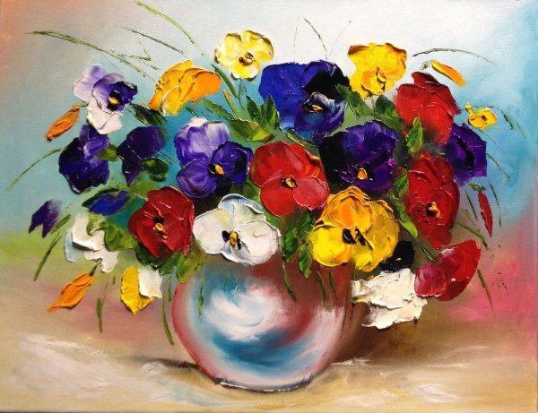 Картины акрилом для начинающих