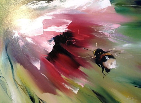 Правополушарное рисование кувшинки