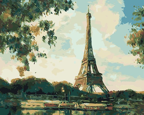 Клод Моне Эйфелева башня