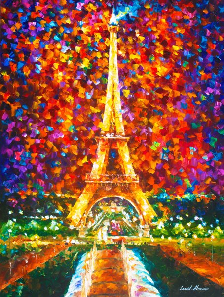 Леонид Афремов Эйфелева башня