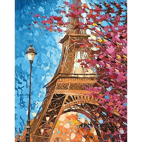 Алмазная мозаика Эйфелева башня 30х40
