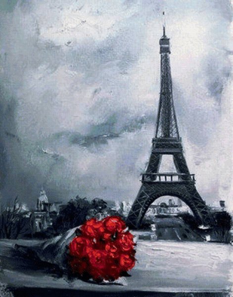 Ольга Дарчук картины Париж