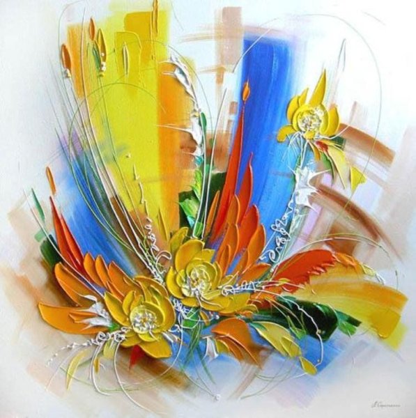 Людмила Скрипченко художник картины абстракция