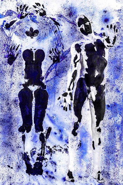 Ив Кляйн антропометрия